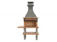 Ref. 112 Normal - 132 cm x 57 cm x 220 cm, CxLxA | Grelhador 60 cm x 40 cm, CxL | 530 kg